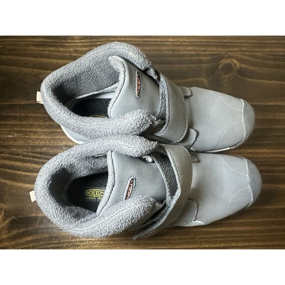 Keen Kootenay III Mid Waterproof Gray‎ Pink Boots Big Kids SIZE 7 EU 39 - Picture 7 of 13